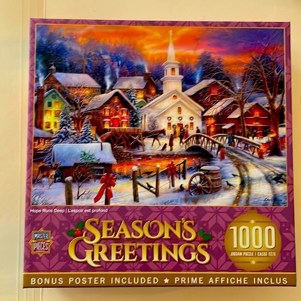 1000‎ PIECE CHRISTMAS JIGSAW PUZZLE